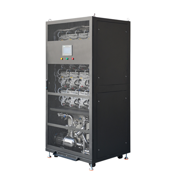 16-Seat Water-Cooled Rack for Antminer with Simple CDU